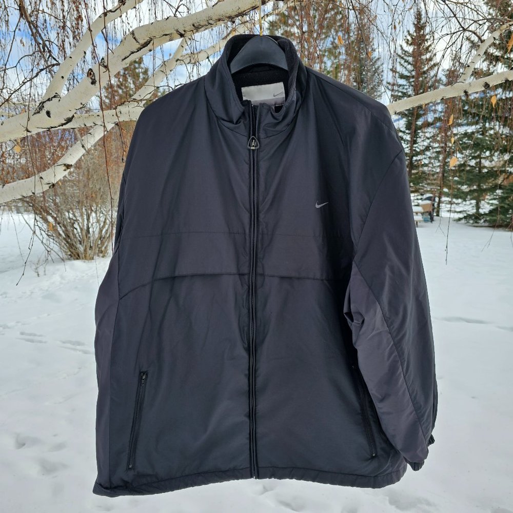 Nike Lined Warm Up Jacket Men's Size XL